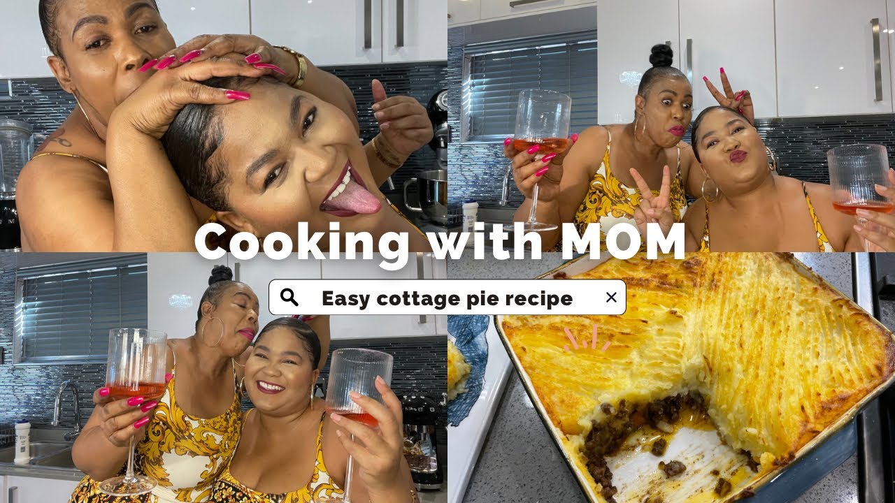 Easy cottage pie recipe | beginner friendly | cooking with my mom | SA YouTuber
