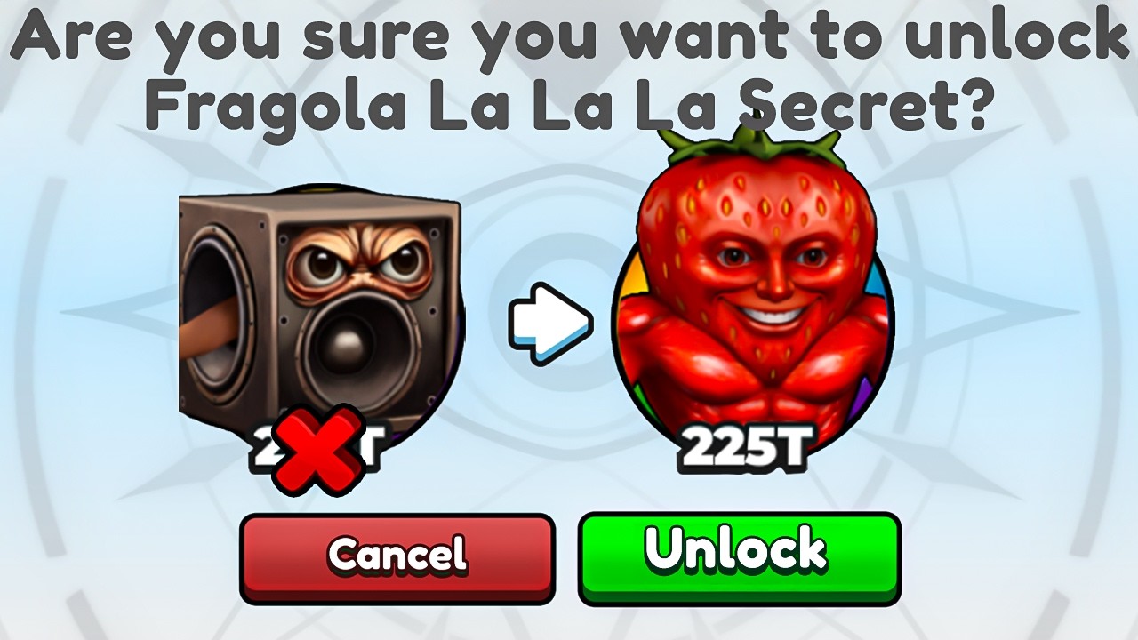 Unlocking MAX Level Fragola La La La Sahur Secret In Brainrot Evolution Roblox!