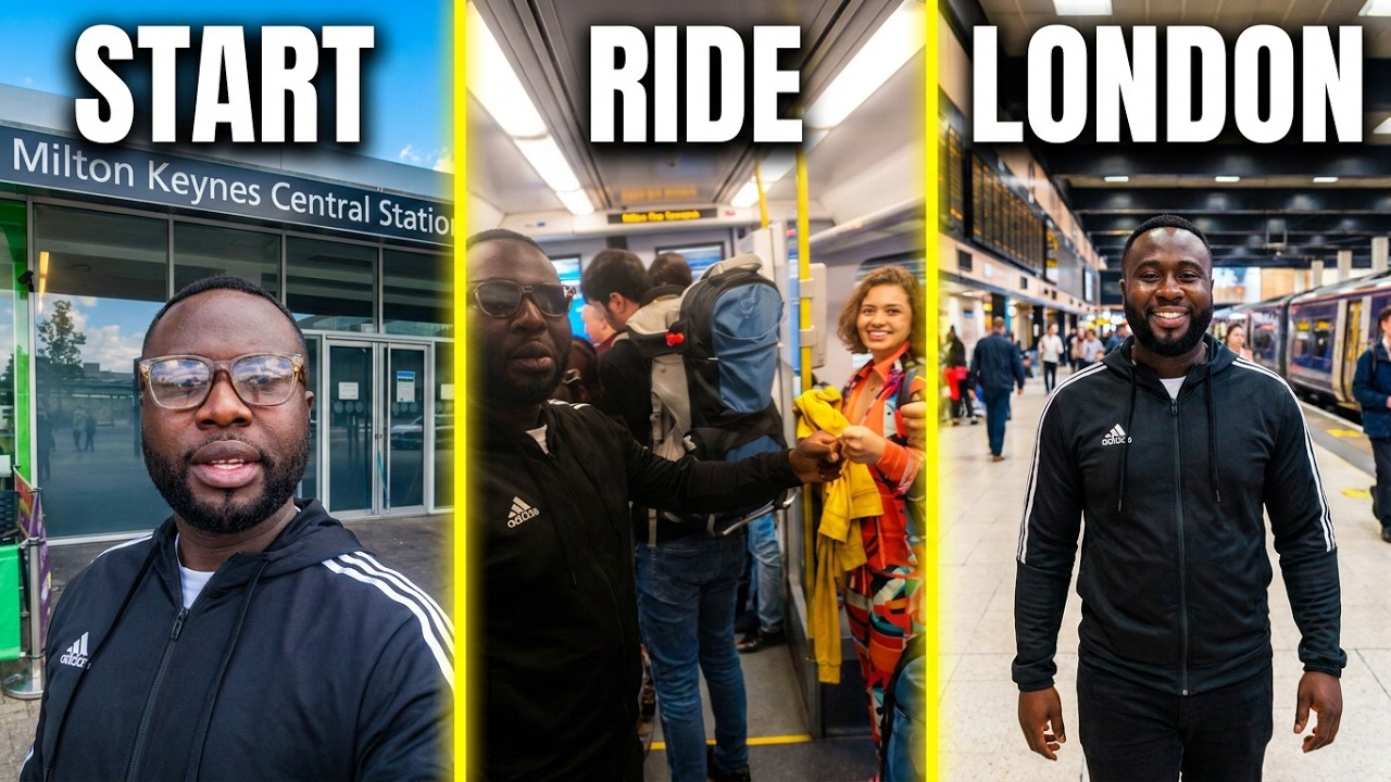 Exclusive TRAIN RIDE To LONDON EUSTON From MILTON KEYNES CENTRAL