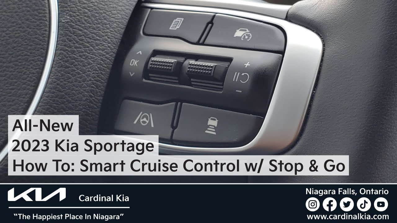 All-New 2023 Kia Sportage | How To Use Your Smart Cruise Control w/ Stop & Go!