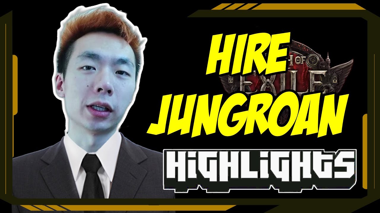 Hire Jungroan - Path of Exile Highlights #672 - Steelmage, Cutedog, Ruetoo, Ben and others