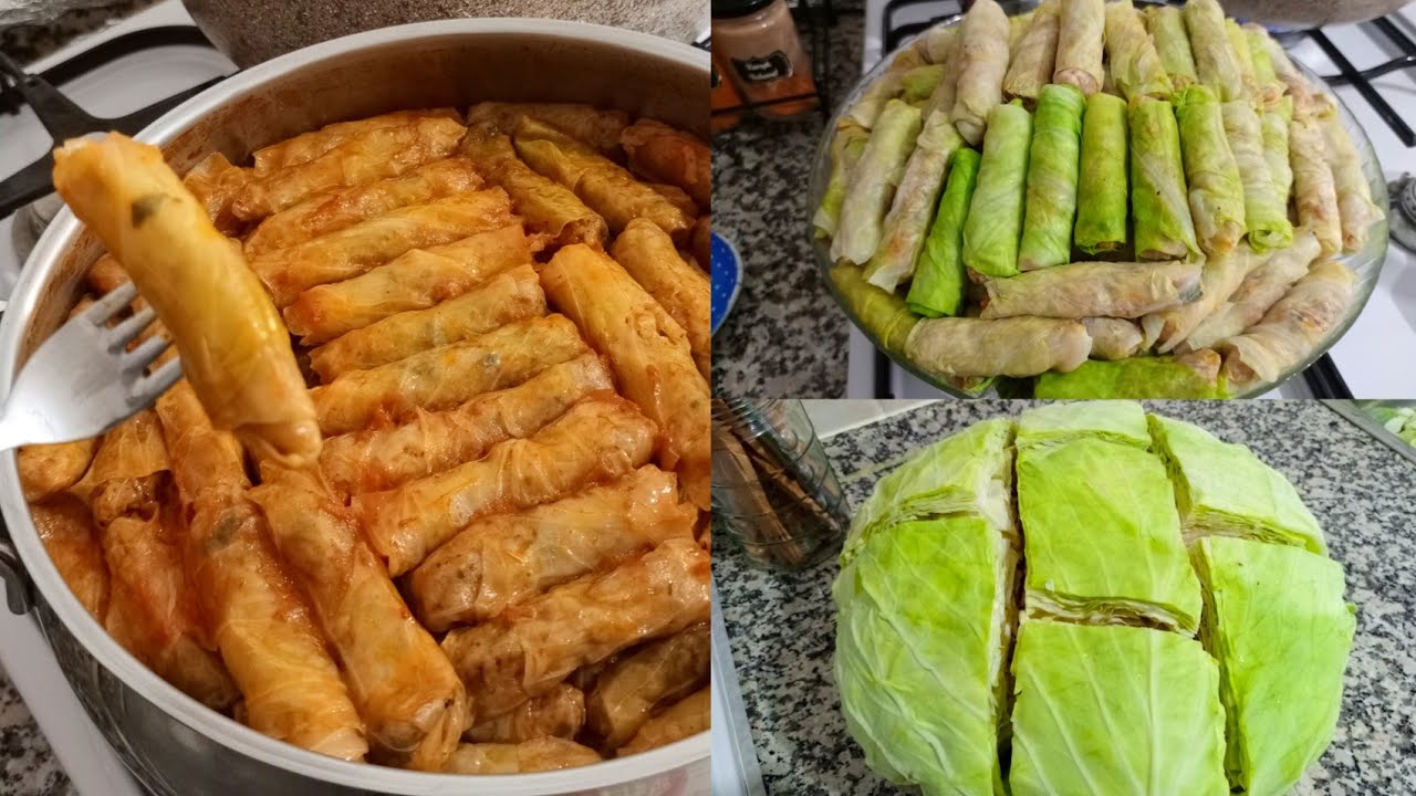 En Pratik Kesimiyle 👍 Lokum Gibi Yumuşacık  ve Asla Dağılmayan Lahana Sarması Tarifi ✅