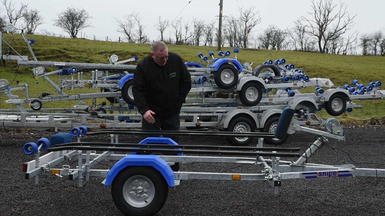Snipe inflatable boat trailers