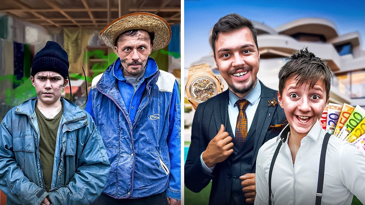 BOGATI OTAC vs. SIROMAŠNI OTAC !!