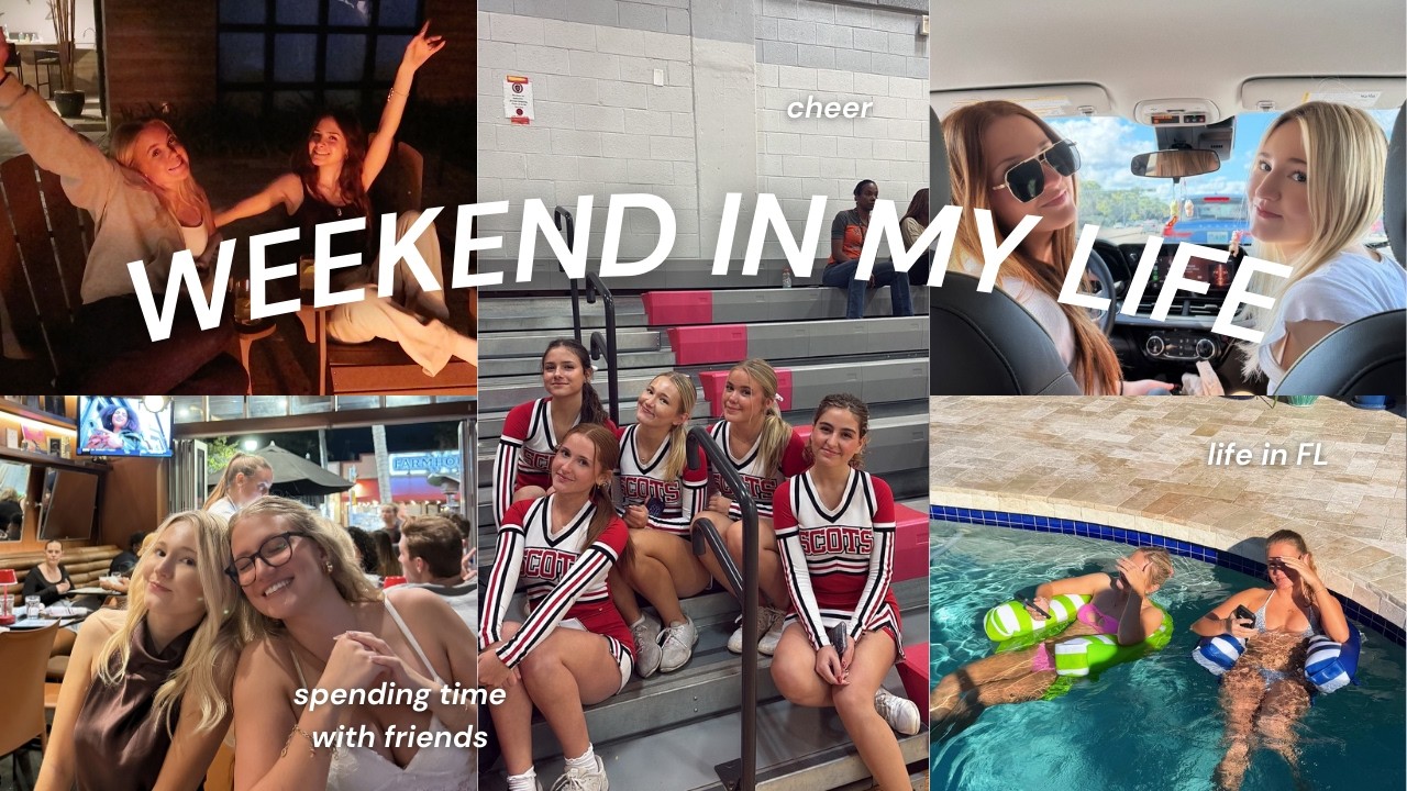 a surprisingly chill weekend with my friends