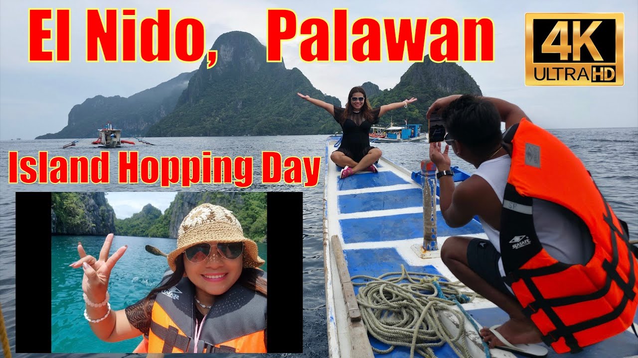 Magnificent island hopping day at EL NIDO on Palawan Island in the Philippines.