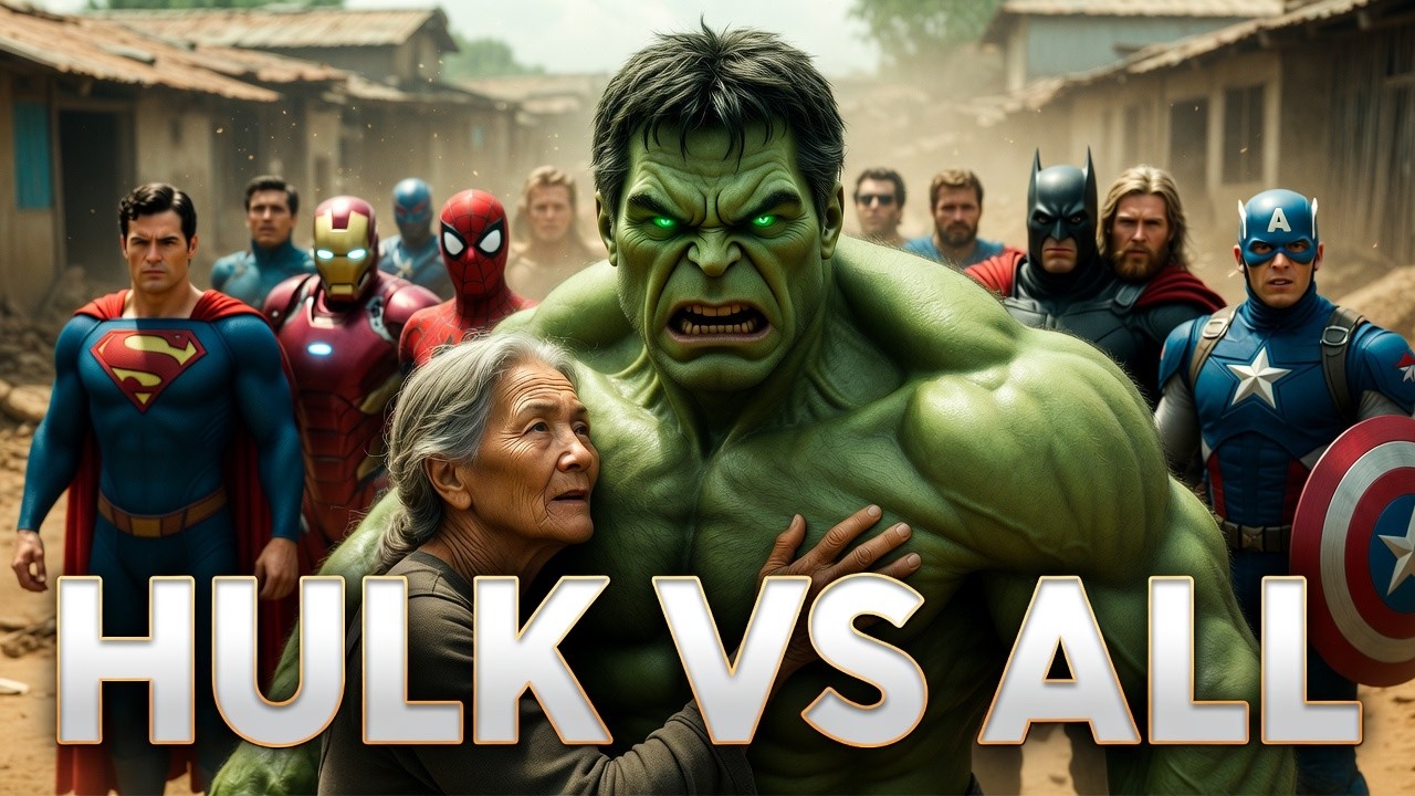 HULK vs Superman, Iron Man & Spider-Man 💥 | Hulk Fights For His Mother ❤️