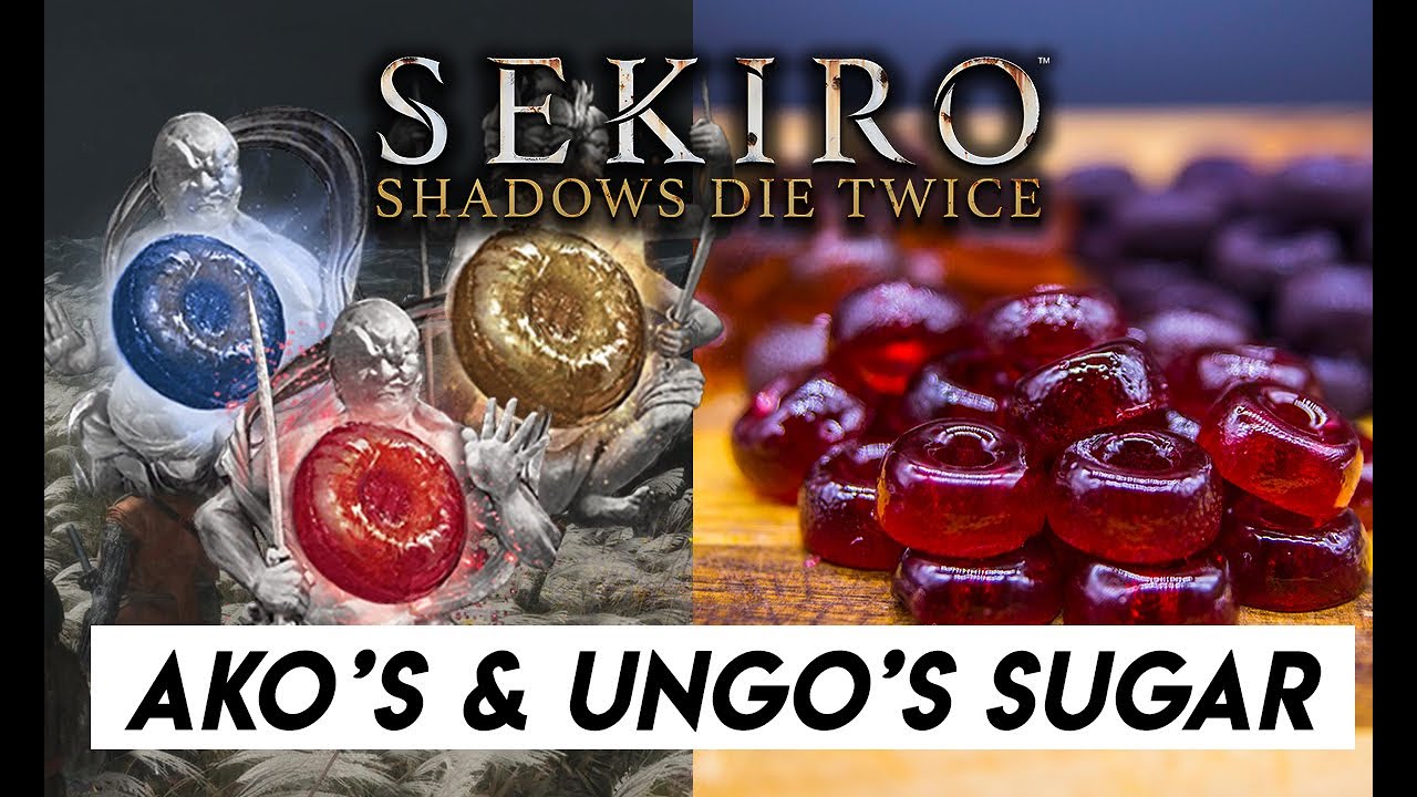 How to make Ako's, Ungo's, and Gokan's Sugar from Sekiro: Shadows Die Twice || Video Game Food
