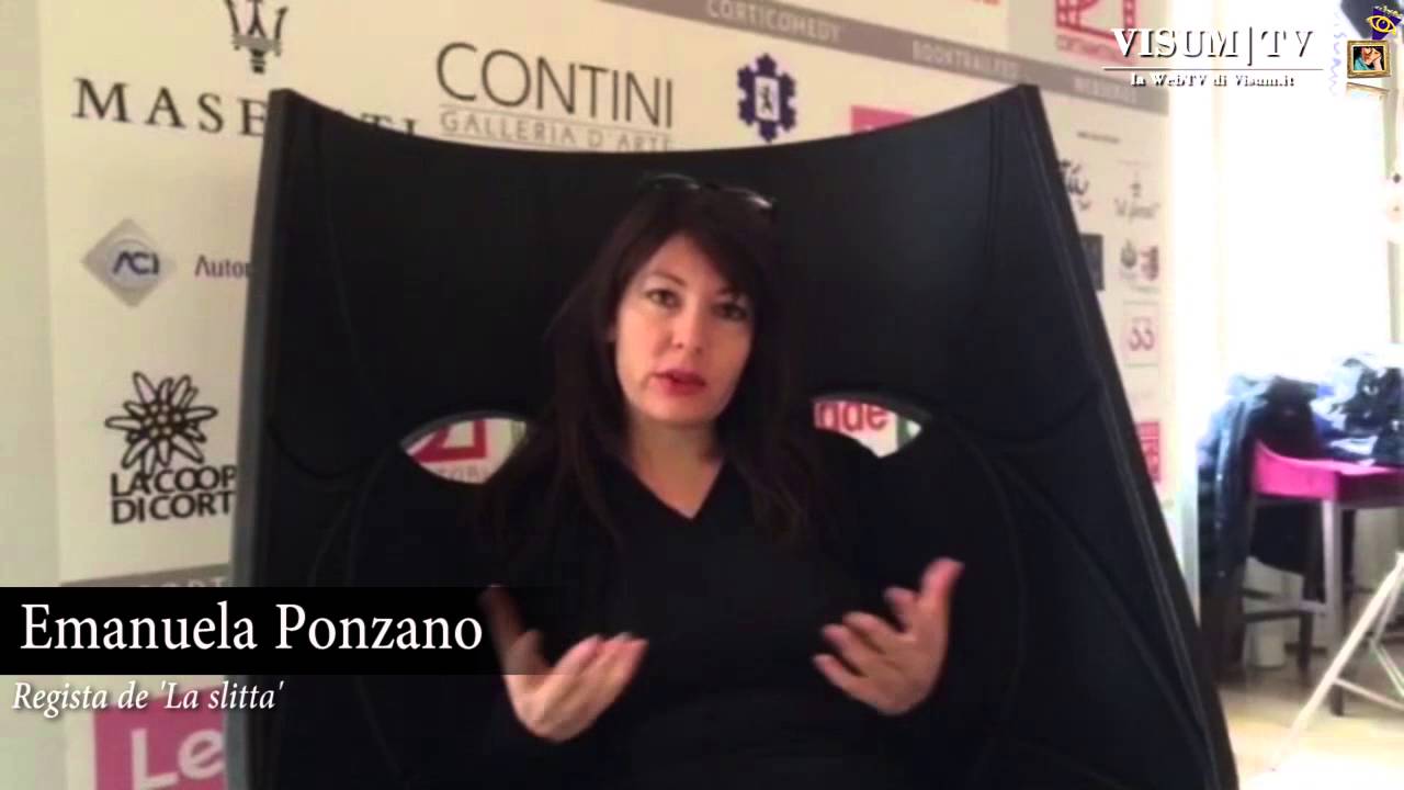 Emanuela Ponzano regista de La slitta a Cortinametraggio nei corticomedy