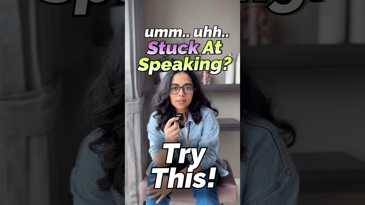 Stuck at Speaking? Stop Umm&hellip; Uhh&hellip; | Use Filler Phrases to Speak English Naturally & Fluently! Ananya