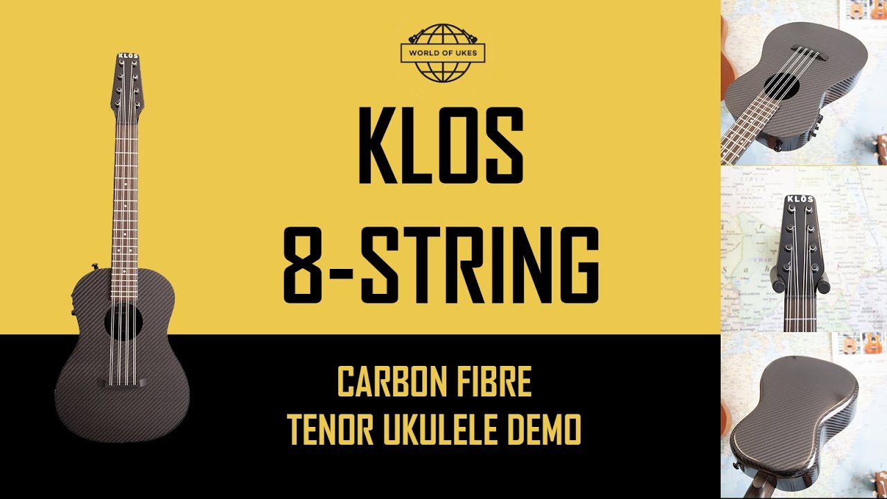 Klos Deluxe Hybrid 8-String Tenor Ukulele Demo