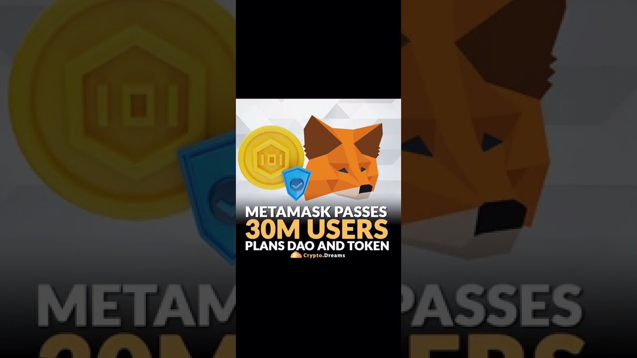 Metamask passes 30 million users and plans to launch a token #metamask #crypto #wallet #cryptonews