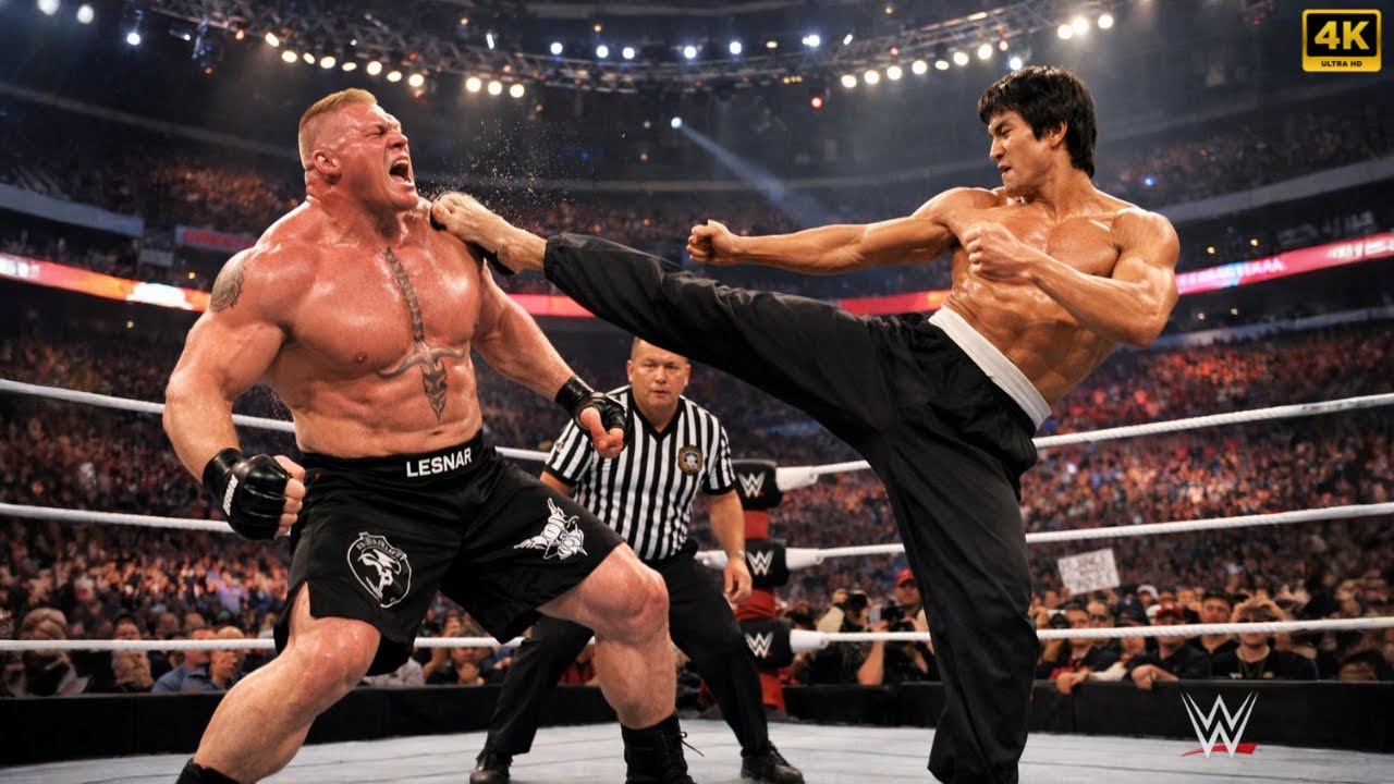BROCK LESNAR VS BRUCE LEE – SUPLEX CITY MEETS THE DRAGON | BADBLOOD 2026