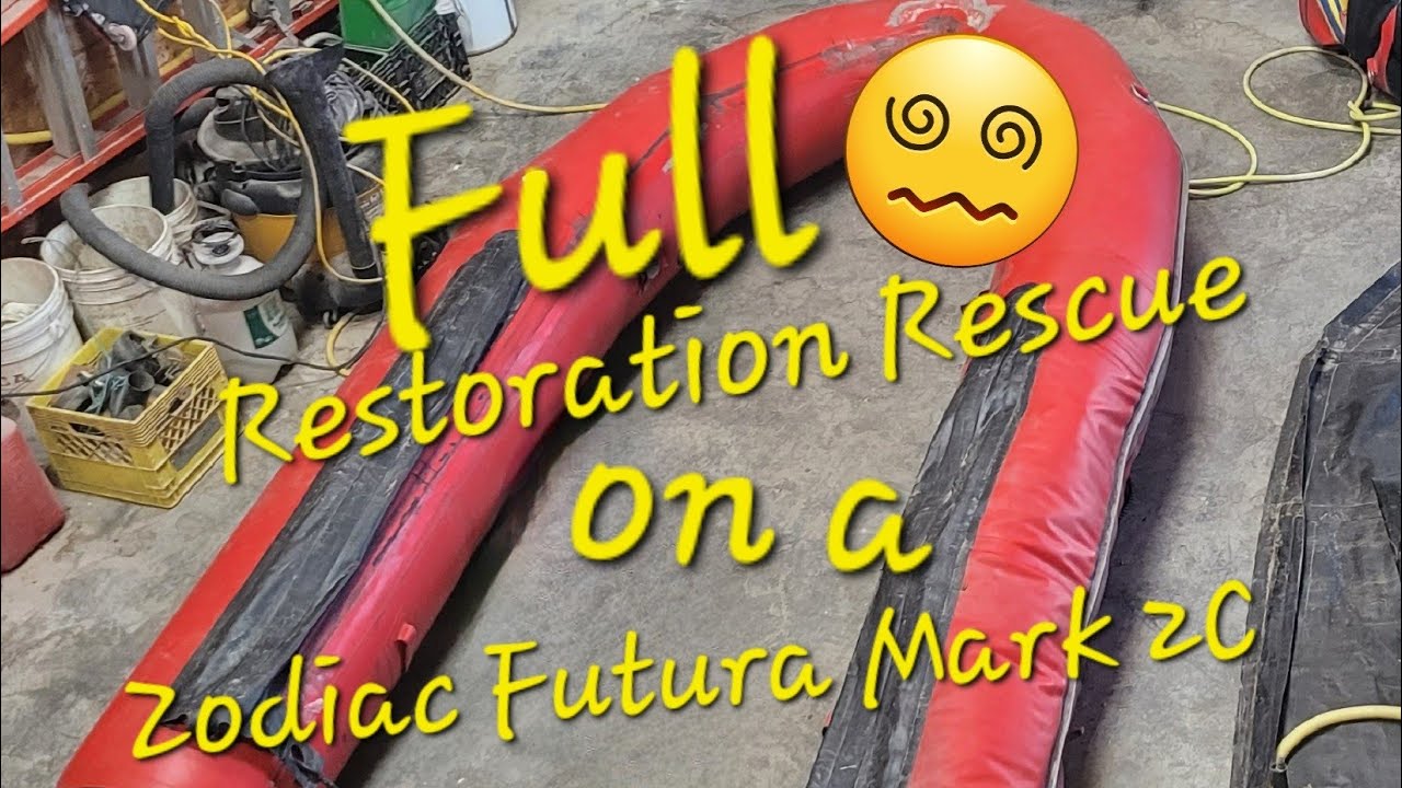 Cleaning, Transom/Floor Removal, and Patch Repair - Zodiac Futura Mark 2C Restoration Rescue - PT.1