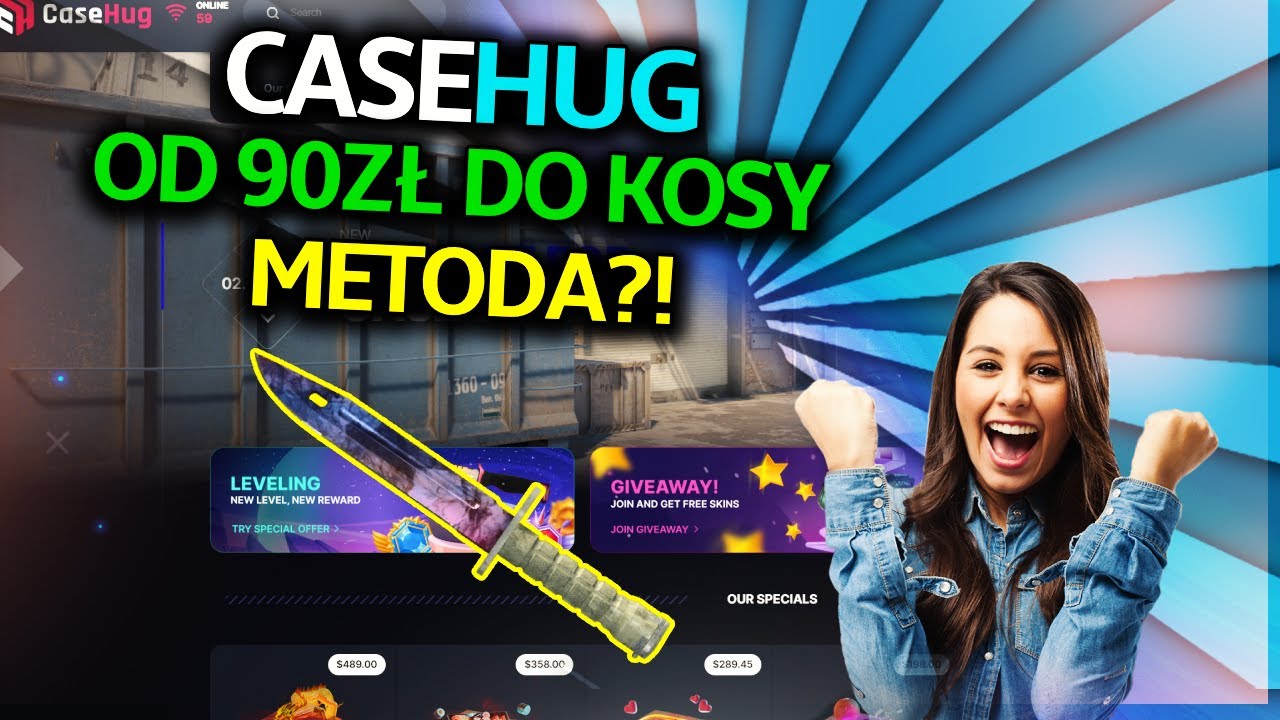 🔥 METODA OD 90ZŁ DO KOSY?! 🔥 CASEHUG