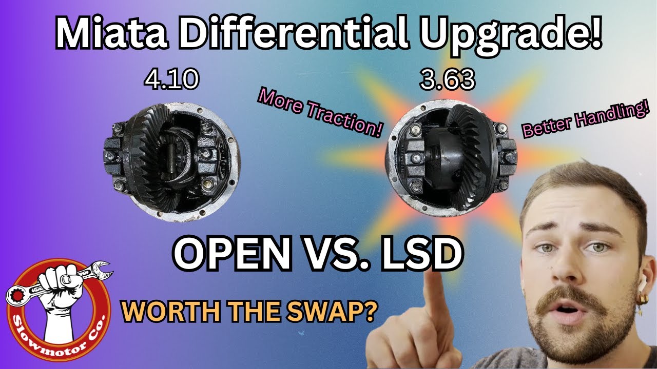 1997 NA Miata Differential Swap: Upgrading from Open to Torsen LSD  w/3.63 Gearing for 6-Speed Prep