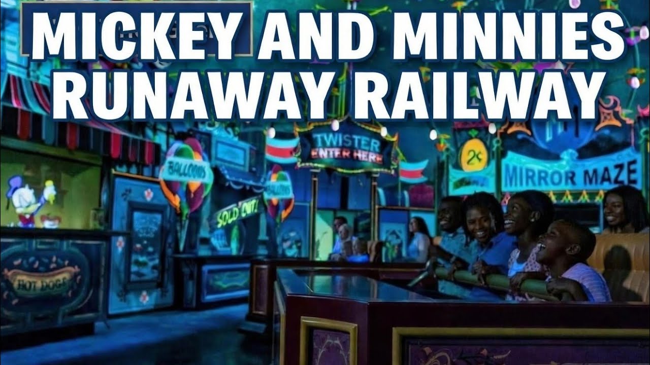 Mickey & Minnies Runaway Railway - FULL HD Ridealong