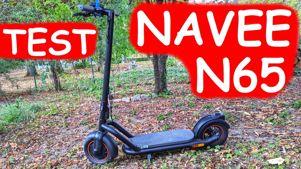 Test de la trotinette electrique Navee N65 - Simple mais efficace !