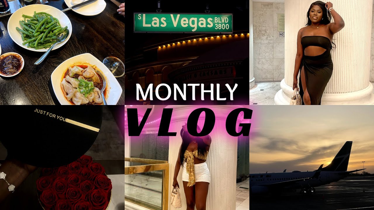 MONTHLY  VLOG | VEGAS | SECRET ADMIRER | GYM