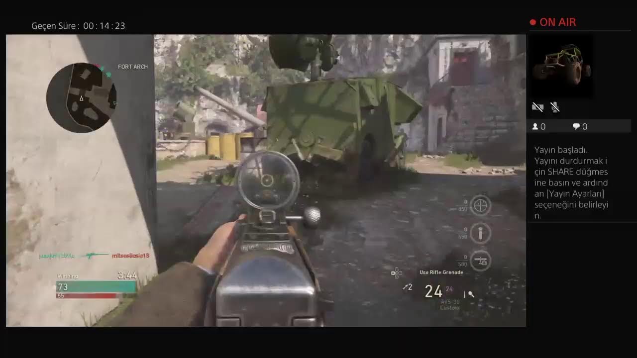 tecofeng Kullanıcısının Canlı PS4 Yayını