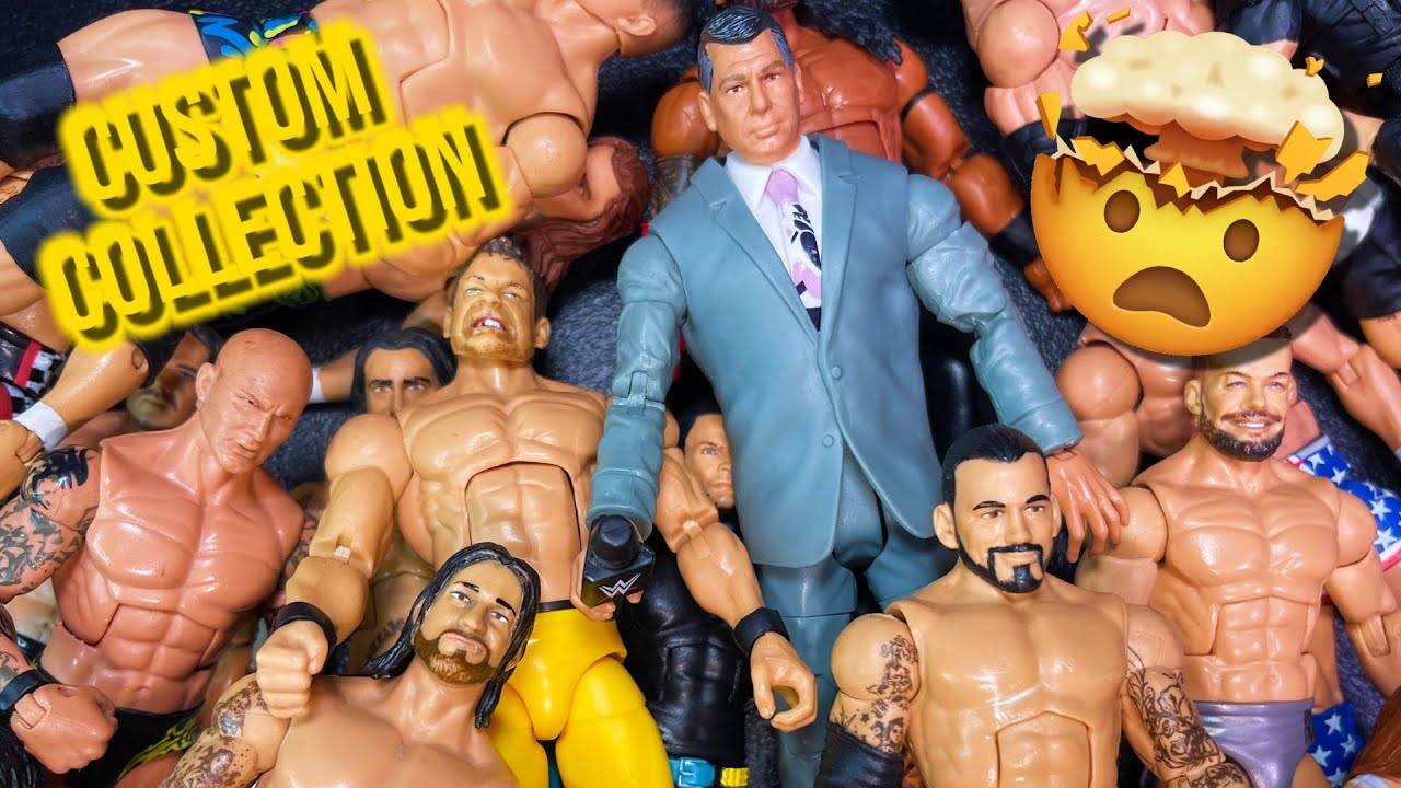 *MASSIVE* WWE CUSTOM ELITE ACTION FIGURE COLLECTION 2023!