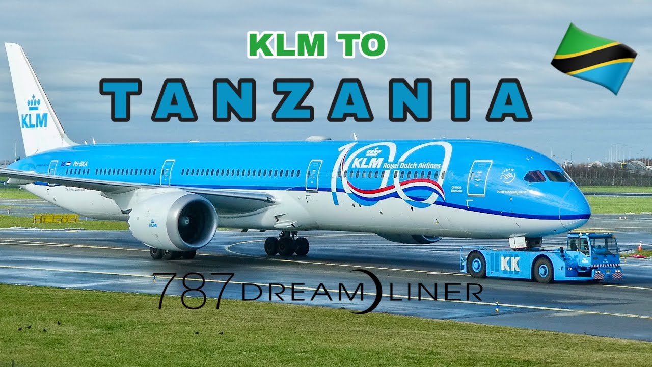 🇳🇱Amsterdam - Dar Es Salaam 🇹🇿 | KLM Boeing 787-10 [FULL FLIGHT REPORT]