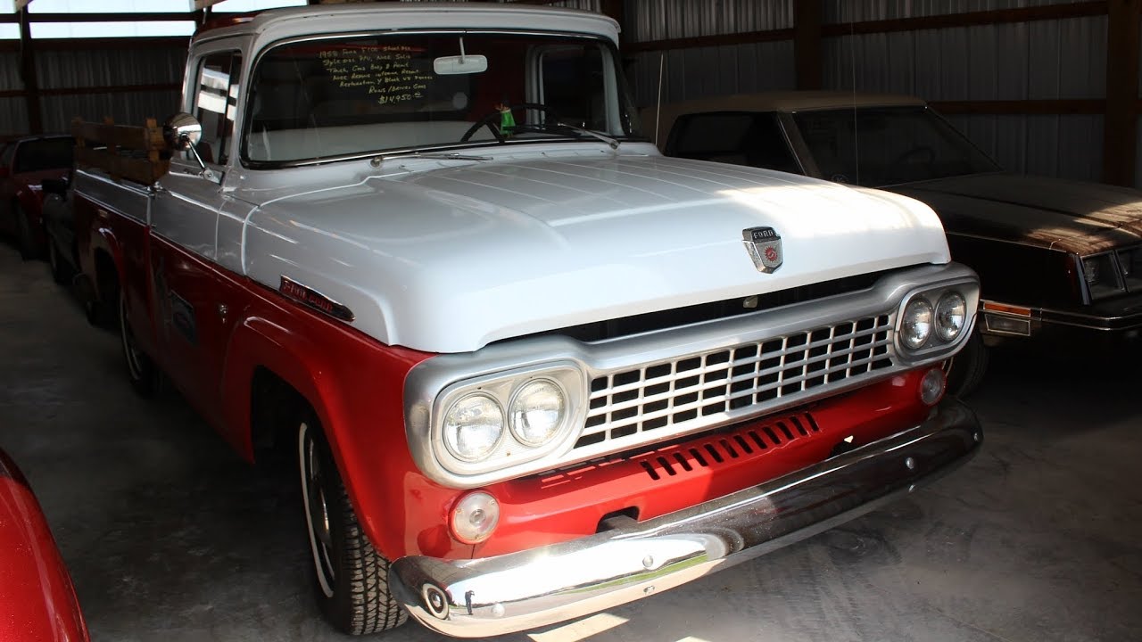 1958 Ford F100 Shortbed 272 Y-block V8 - Country Classic Cars