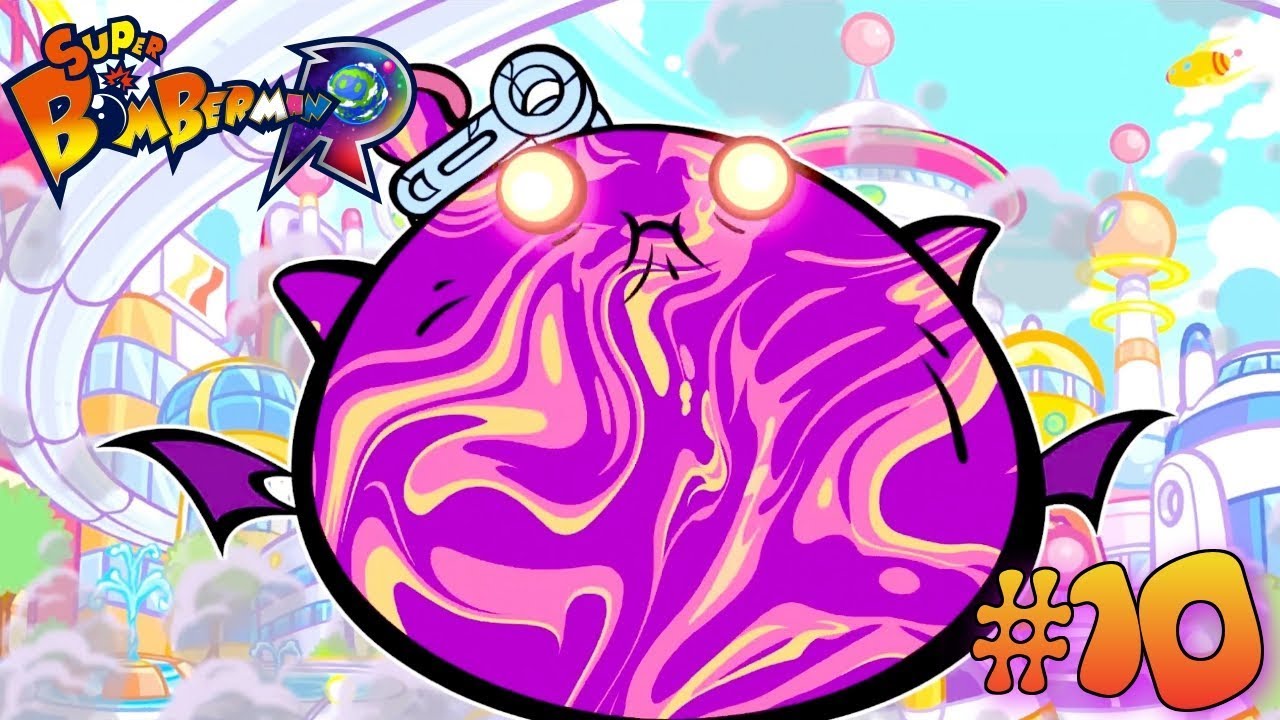 Super Bomberman R (Expert Mode) The End - Marbled Ballom Boss Fight