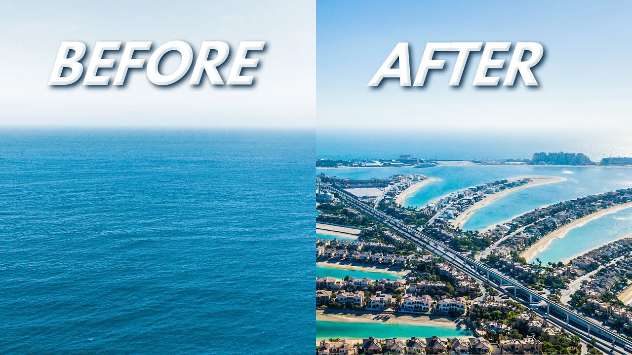 How Was The $12 Billion Dubai's Palm Jumeirah Built