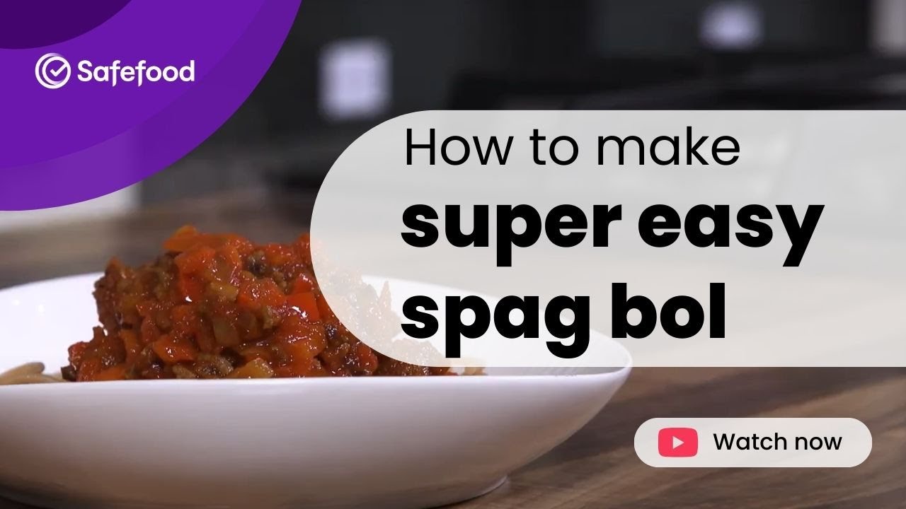 Super easy spag bol