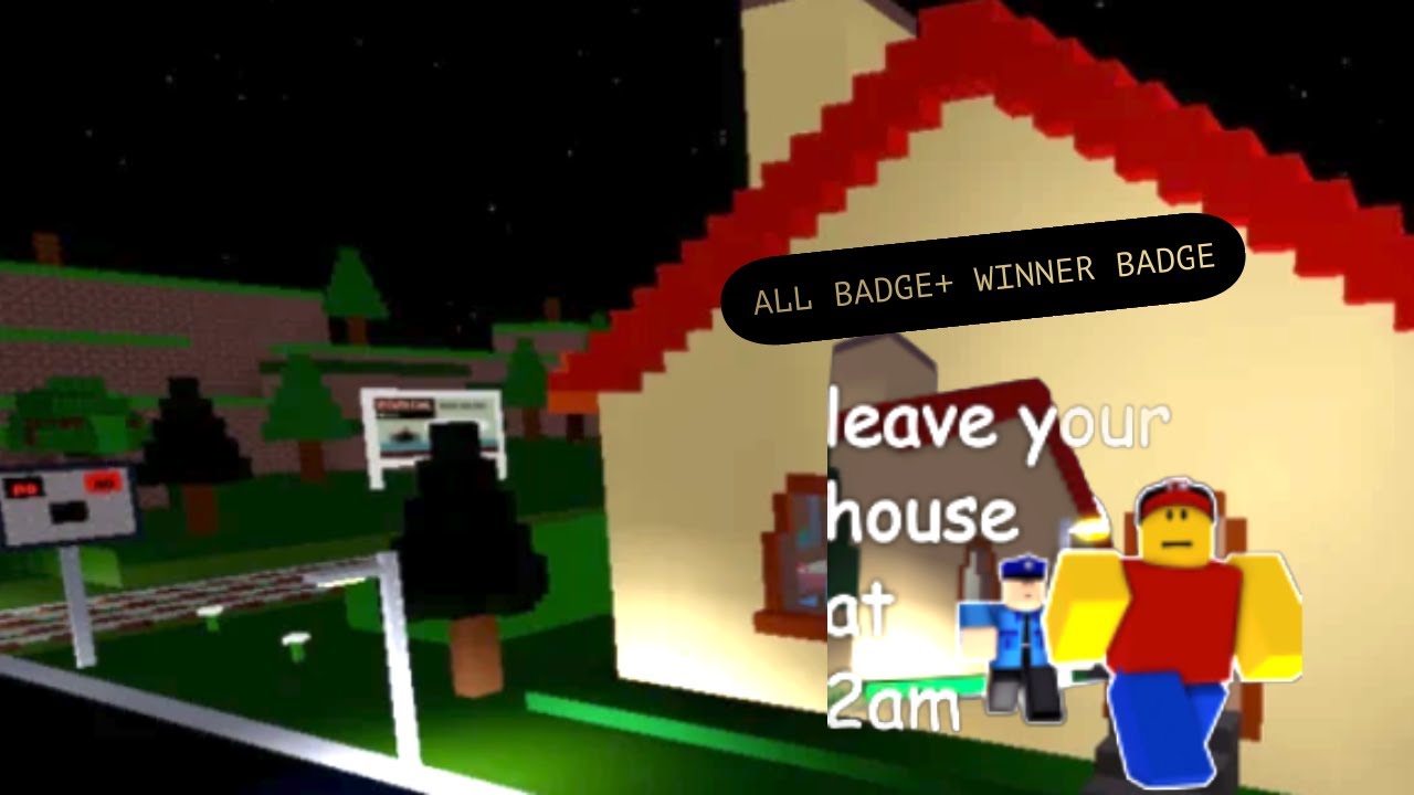 Every Badge Endings + Winning Badge Leave your House at 2am