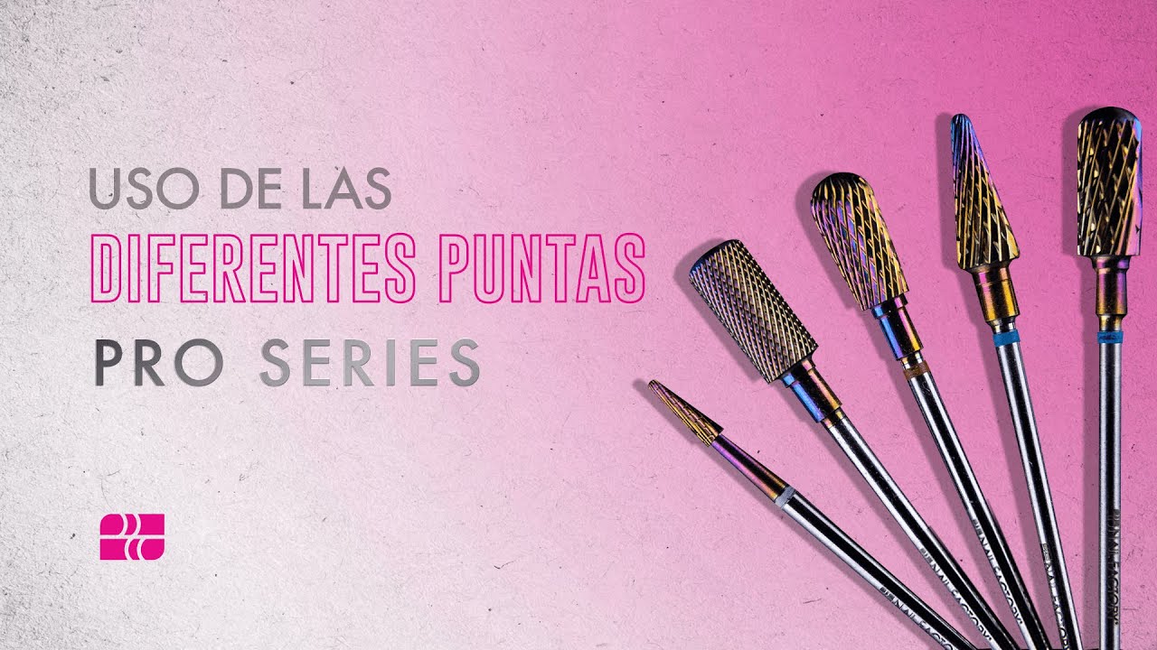 Maquinas de manicura | Presentación nuevas puntas PRO SERIES BITS