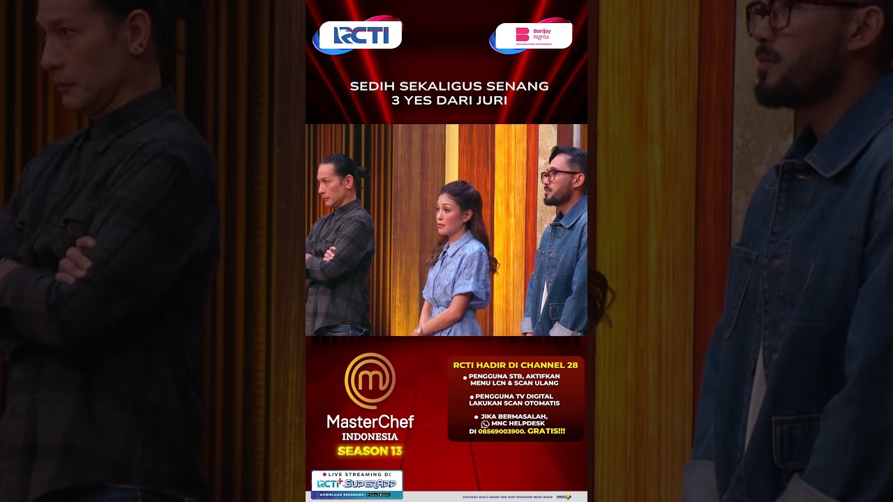 3 YES DARI JURI #masterchef #masterchefindonesiaseason13 #MCI13