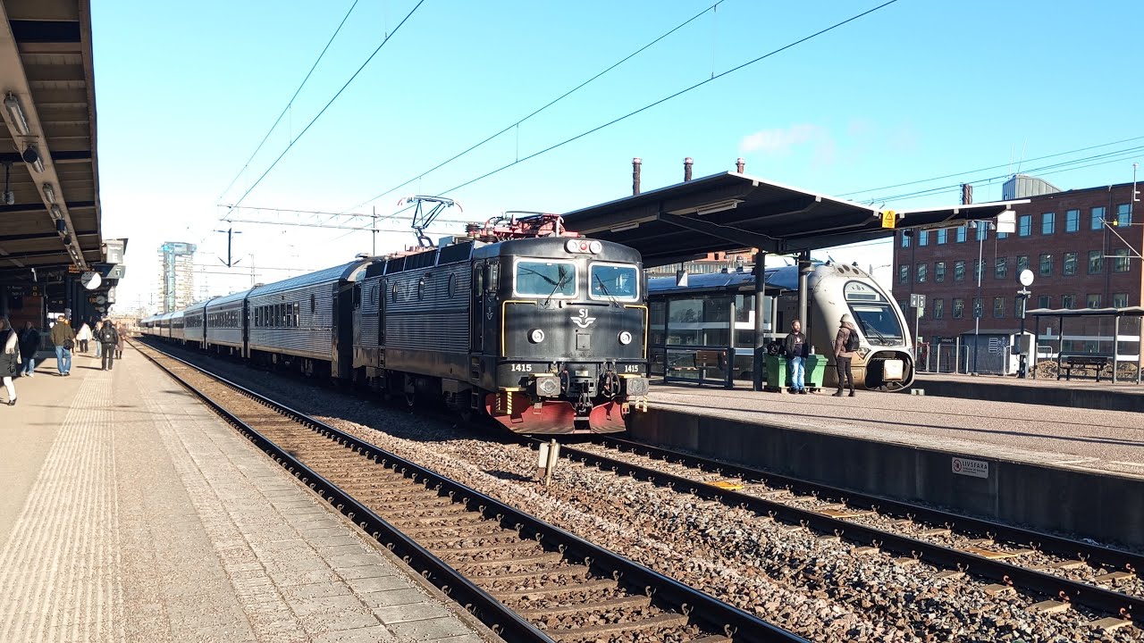 Tåg Linköping 25-03-15 (Tåg 346)