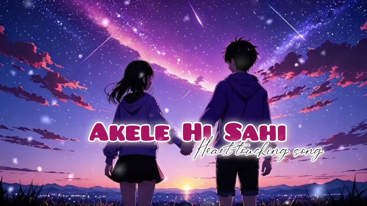 Akele Hi Sahi 💔 | Heart Touching Song | Sad Lyrics | Emotional Feel | Broken Silence l