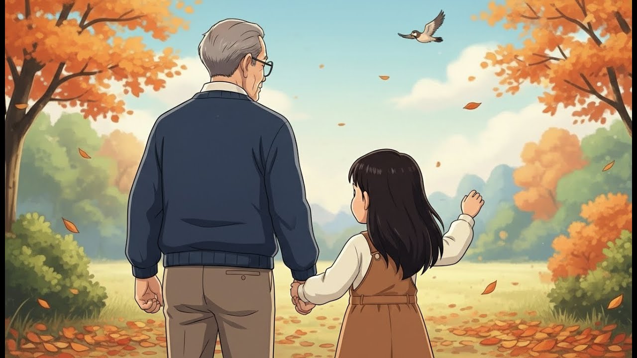 Autumn day 🍂 Ghibli style ASMR | quiet time ASMR story of grandfather's house