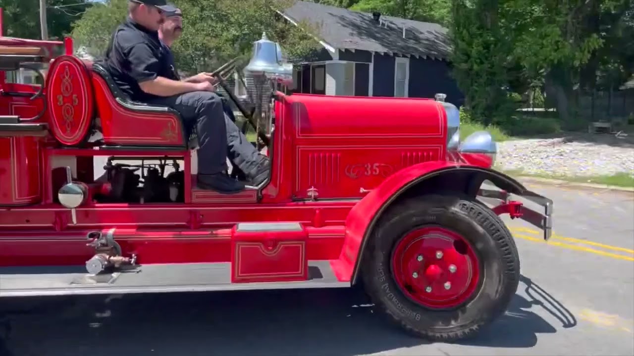 NLRFD, 1931 Seagrave Local 35 union Fire Truck NLRFD