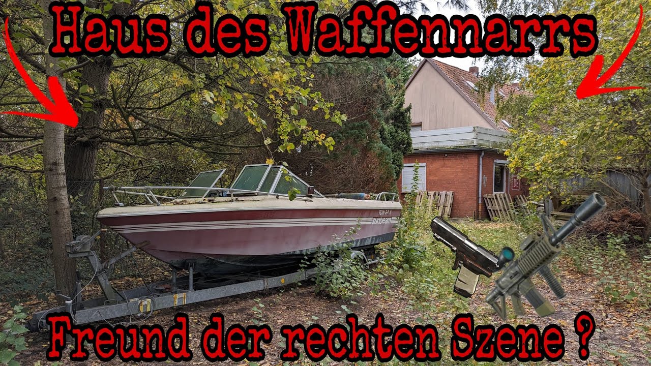 WAFFEN UND RECHTSEXTREMES GEDANKENGUT, LEBTE HIER EIN NAZI | 🔥 LOST PLACE 🔥