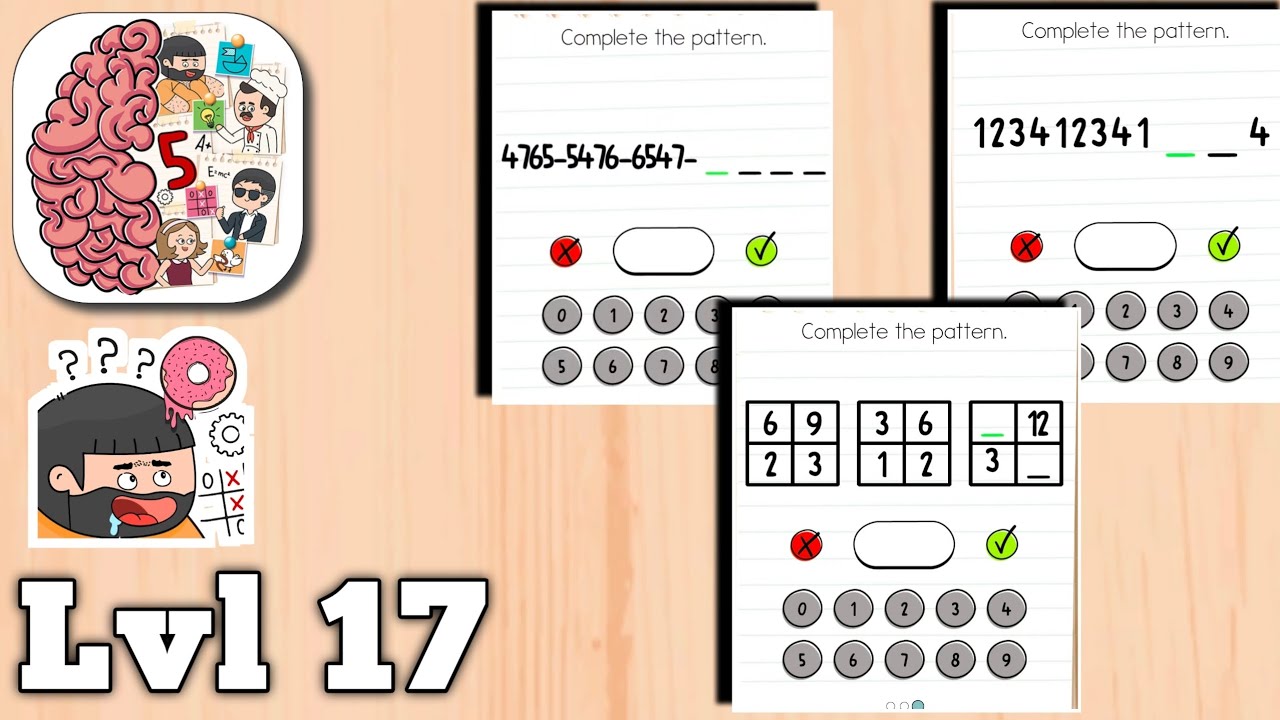 Brain Test 5 Level 17 Walkthrough (All Parts)  Solution