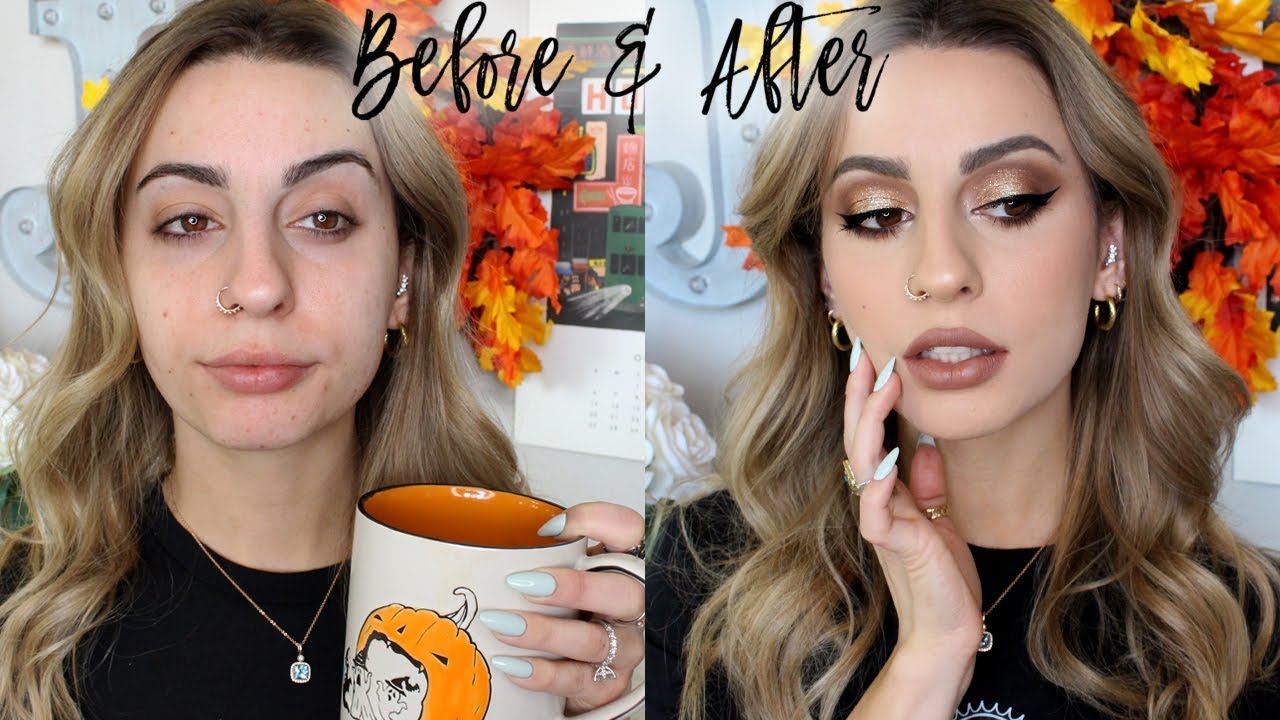 In Depth Full Face Tutorial: A Cheat For Asymmetrical Eyes!