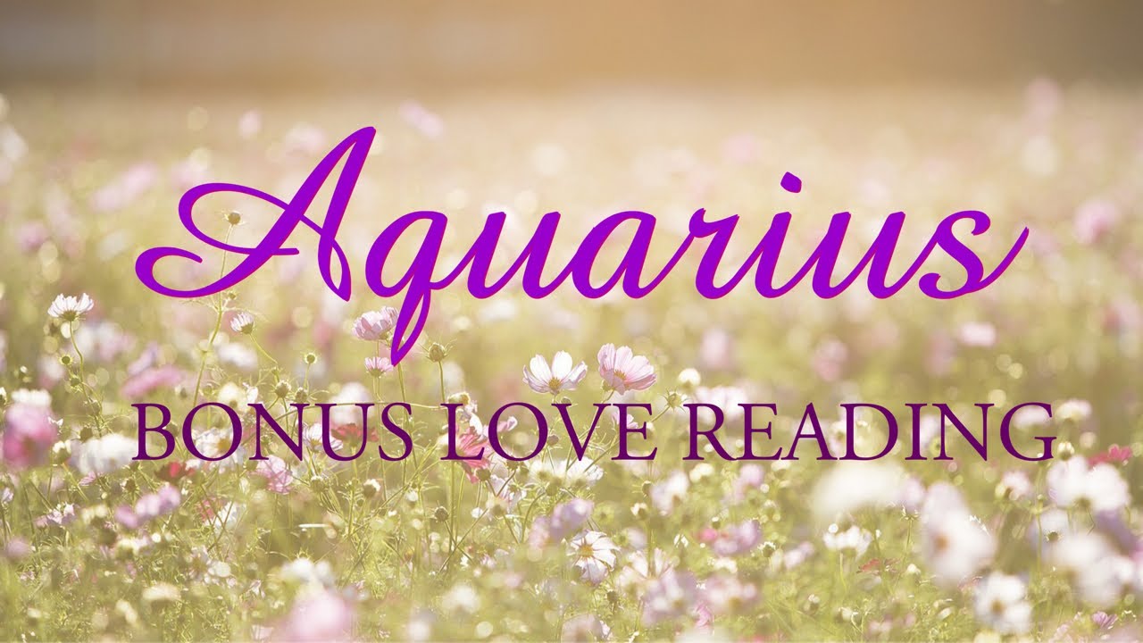 AQUARIUS love tarot ♒️ This Person Will Finally Open Up To You You’ll Be Surprised With This Outcome