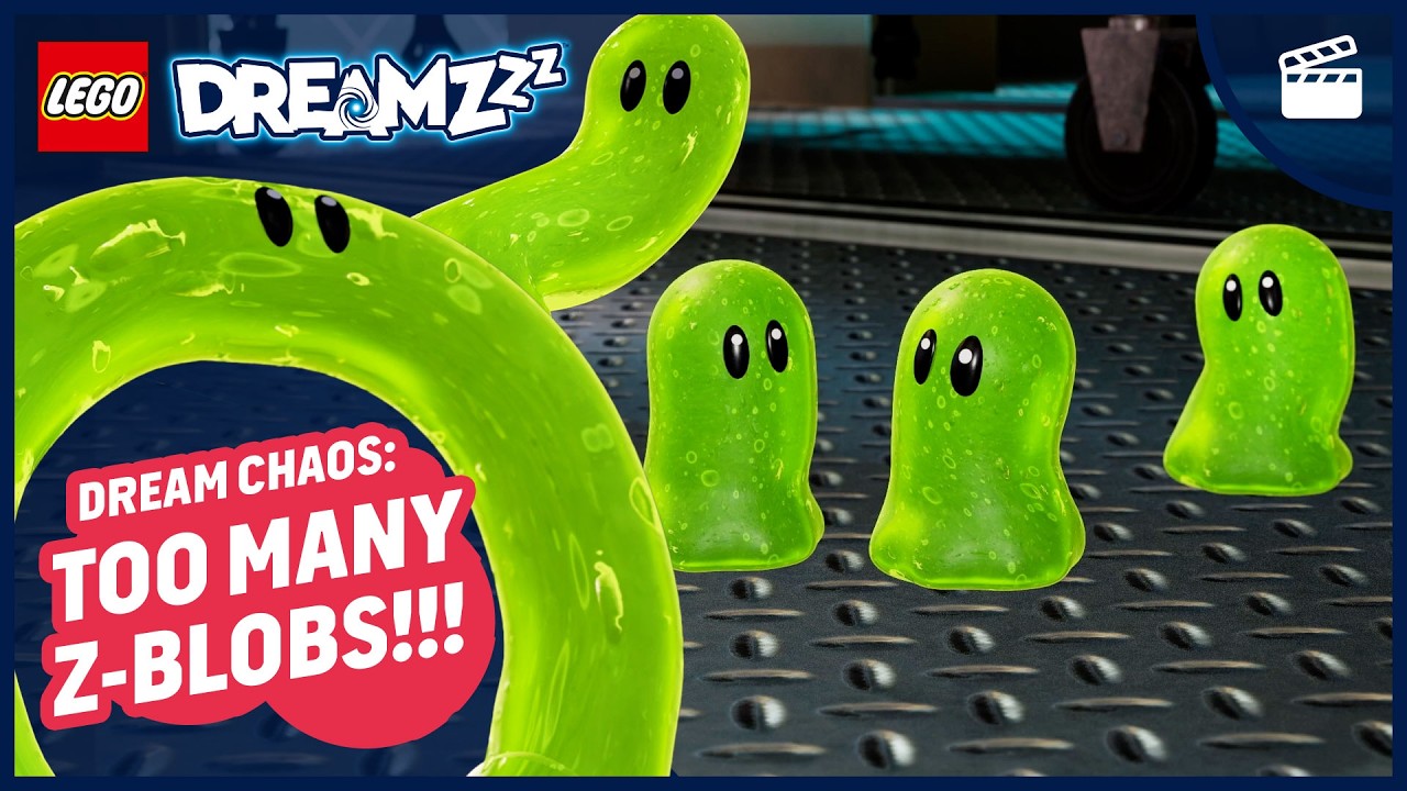 How Many Z-Blob Clones Are There?! 🤯 | Episode 3 | Dream Chaos Shorts | LEGO DREAMZzz Series