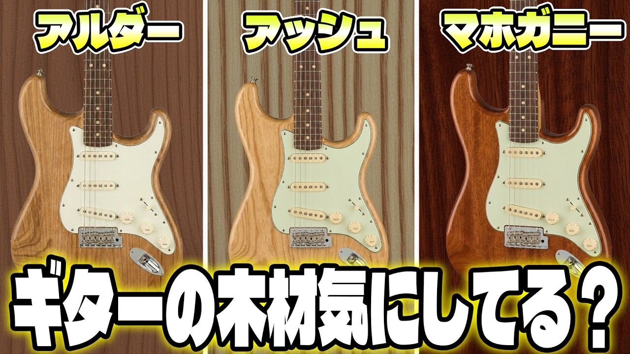 【結論】ギターの木材で音は変わるのか？スペックよりも大事な「たった一つの基準」
