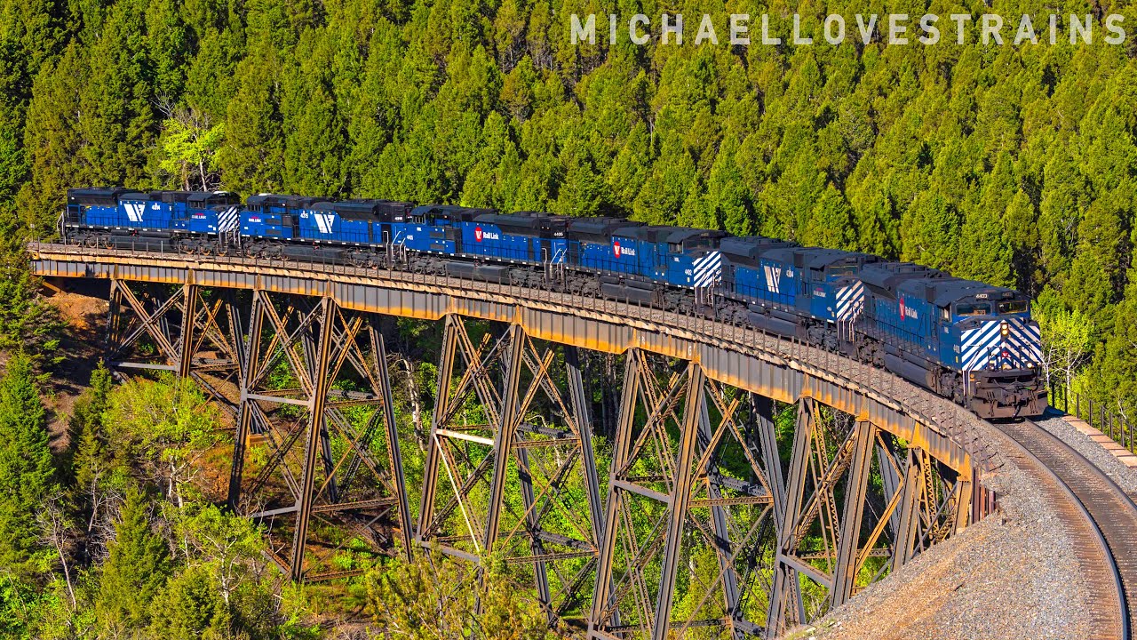 Extreme Freight Trains on Montana's Mullan Pass