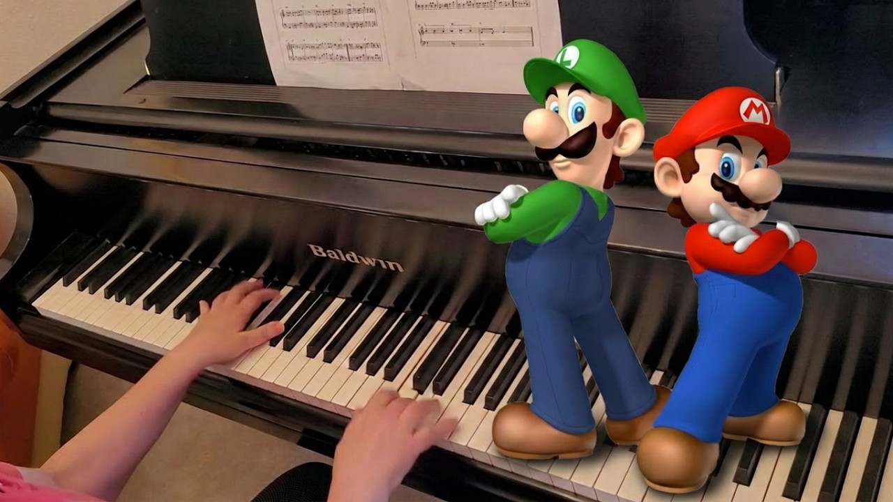 Super Mario Bros. Main Theme, by Koji Kondo/ Piano Cover