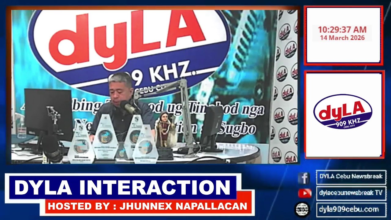 DYLA INTERACTIONHOSTED BY : JHUNNEX NAPALLACANMarch 14, 2026