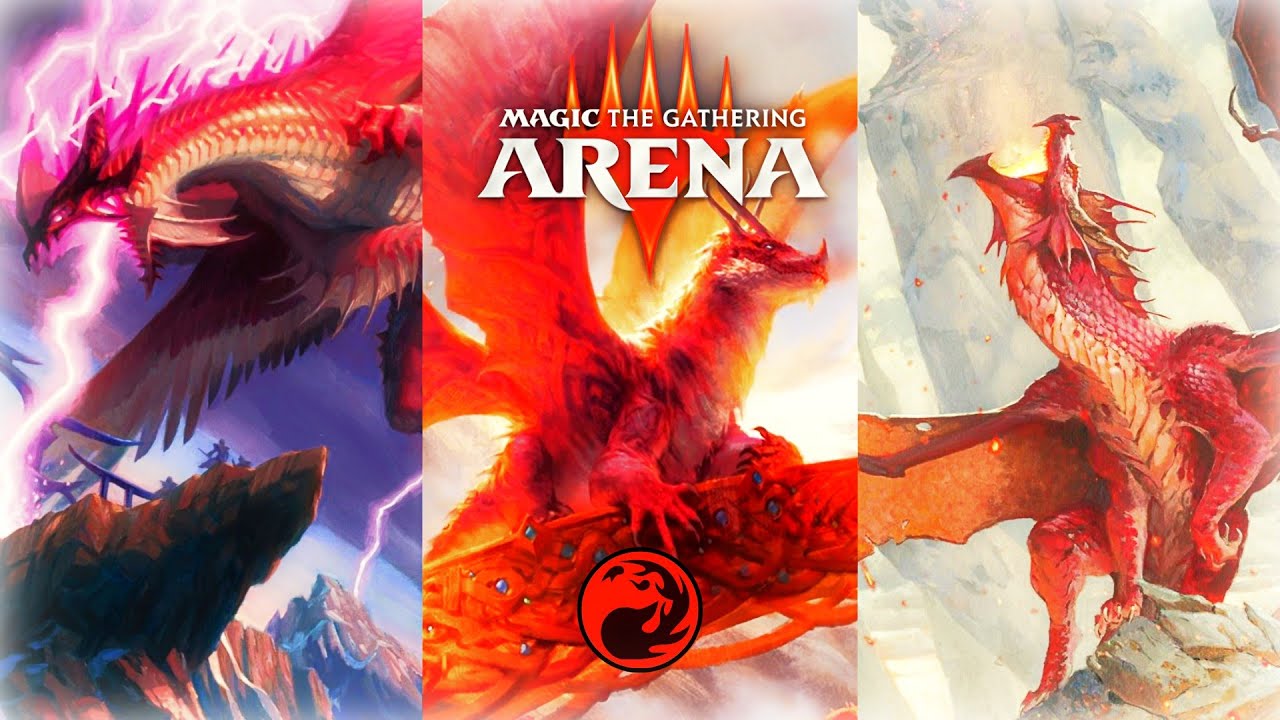 RED DRAGONS DECK SPEEDRUN  | MTG Arena Explorer