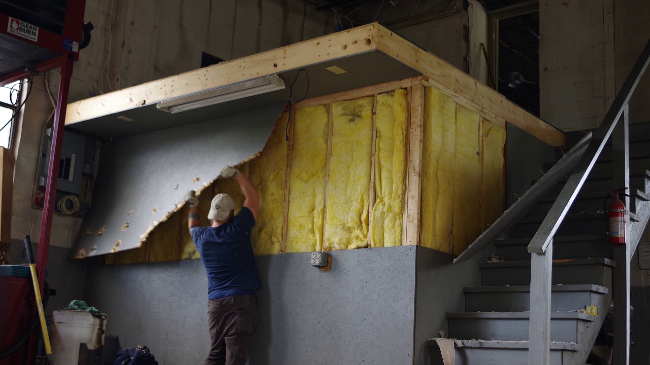 Wall demolition