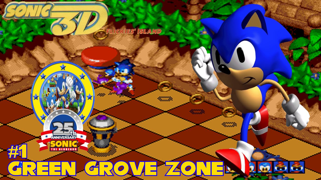 Sonic 3D (Saturn) | Part 1 | Green Grove Zone | #25YearsOfSonic Episode 46