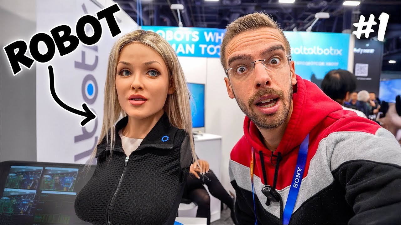questi ROBOT sembrano PERSONE! 🤯 - CES 2025 #1